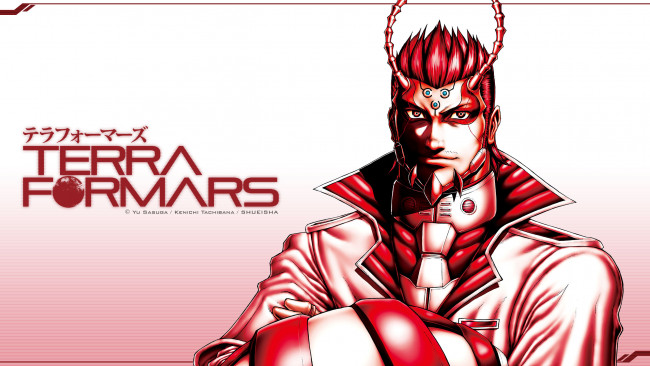 Обои картинки фото terra formars, аниме, персонаж