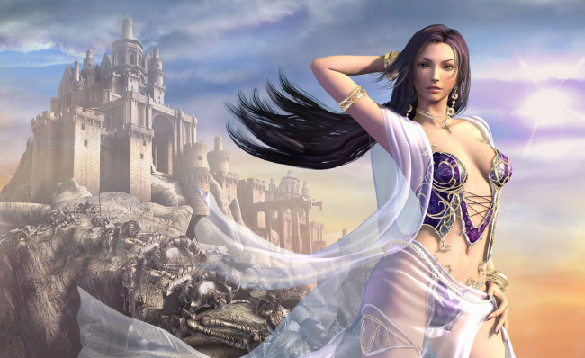Обои картинки фото фэнтези, девушки, девушка
