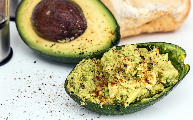 Обои картинки фото еда, авокадо, закуска, фаршированный