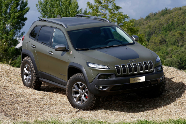 Обои картинки фото автомобили, jeep, renegade, 2016г, bu, 75th, anniversary, worldwide