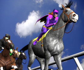 Картинка 3д+графика фантазия+ fantasy фон взгляд девушка