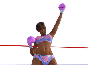 Картинка 3д+графика спорт+ sport фон взгляд девушка