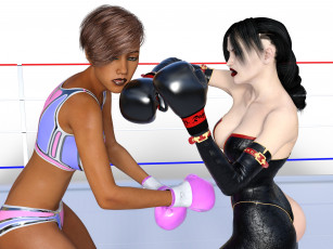 обоя 3д графика, спорт , sport, взгляд, девушки, фон