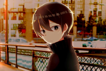 Картинка аниме sword+art+online кирито