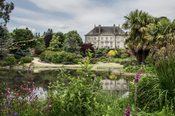 Картинка города -+пейзажи особняк парк