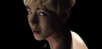 Картинка рисованное люди bulletproof boy scouts bts bangtan boys kim tae hyung