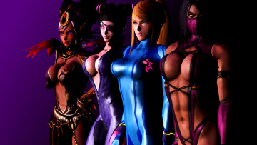 Картинка 3д+графика фантазия+ fantasy взгляд фон девушки