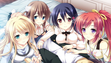 Картинка аниме mote+sugite+shuraba+na+ore девушки парень