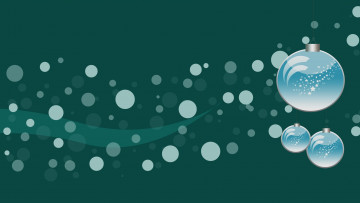 Картинка праздничные векторная+графика+ новый+год шары фон