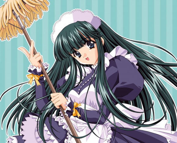 Обои картинки фото аниме, unknown,  другое, фон, девушка, взгляд