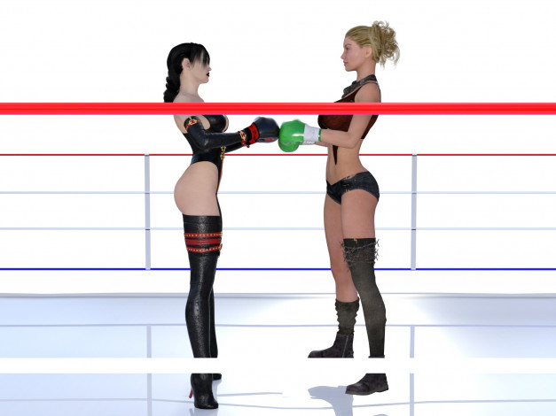 Обои картинки фото 3д графика, спорт , sport, фон, взгляд, девушки