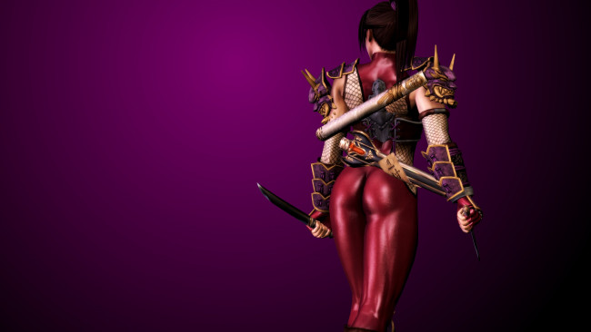 Обои картинки фото 3д графика, фантазия , fantasy, фон, взгляд, девушка