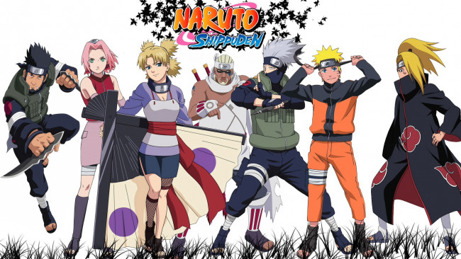 Обои картинки фото аниме, naruto, персонажи