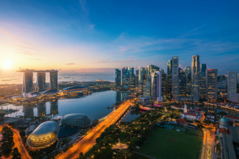 Картинка singapore+city города сингапур+ сингапур простор
