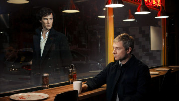 Картинка кино+фильмы sherlock+ сериал benedict cumberbatch martin freeman