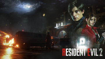 Картинка resident+evil+2+ 2019 видео+игры персонажи
