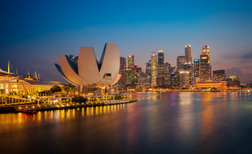 Картинка singapore+city города сингапур+ сингапур простор