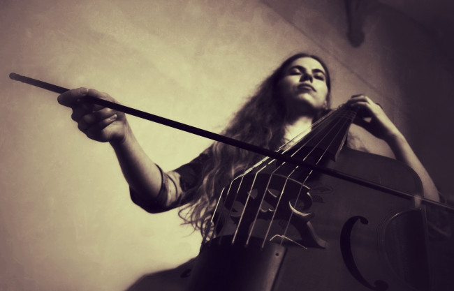 Обои картинки фото музыка, -другое, виолончель, девушка
