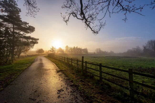 Обои картинки фото природа, дороги, простор