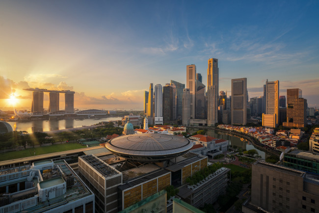Обои картинки фото singapore city, города, сингапур , сингапур, простор