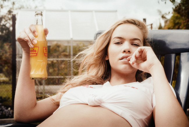 Обои картинки фото девушка, девушки, -unsort , блондинки,  светловолосые, модель