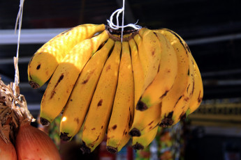 Картинка еда бананы связка