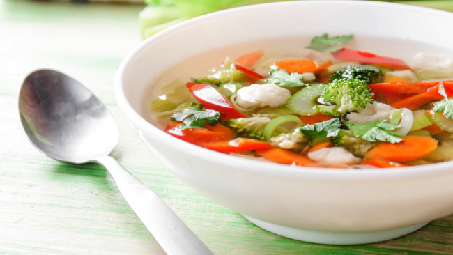 Обои картинки фото еда, первые блюда, овощной, суп