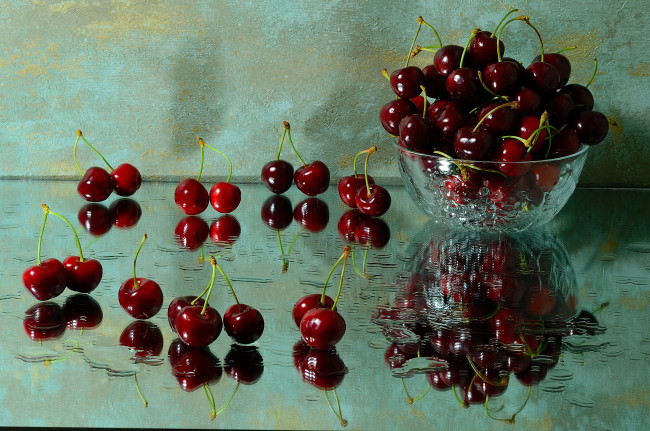 Обои картинки фото еда, вишня,  черешня