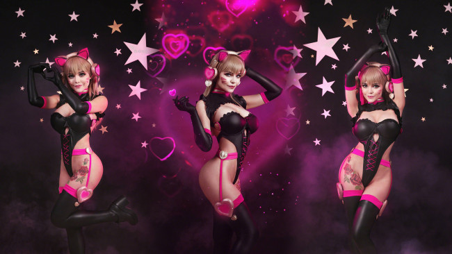 Обои картинки фото девушки, кристина финк , kalinka fox, кристина, финк, kalinka, fox