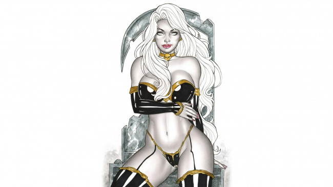 Обои картинки фото рисованное, elberty oliveira, девушка, фон, латекс