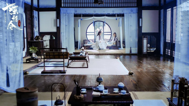 Обои картинки фото кино фильмы, the untamed, лань, ванцзи, вэй, усянь, комната