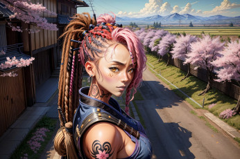 Картинка фэнтези девушки нейросети графика нейроарт ai art нейронные сети рисунки нейро искусство