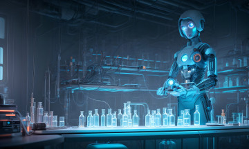 Картинка фэнтези роботы +киборги +механизмы нейросети графика нейроарт ai art нейронные сети рисунки нейро искусство