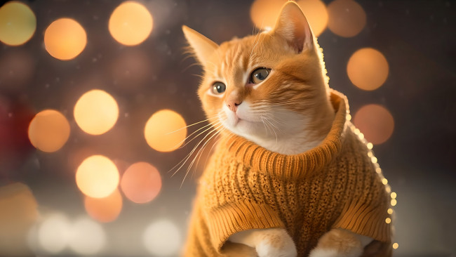 Обои картинки фото 3д графика, животные , animals, нейросети, графика, нейроарт, ai, art, нейронные, сети, рисунки, нейро, искусство, котейка, кот, котик, кошара