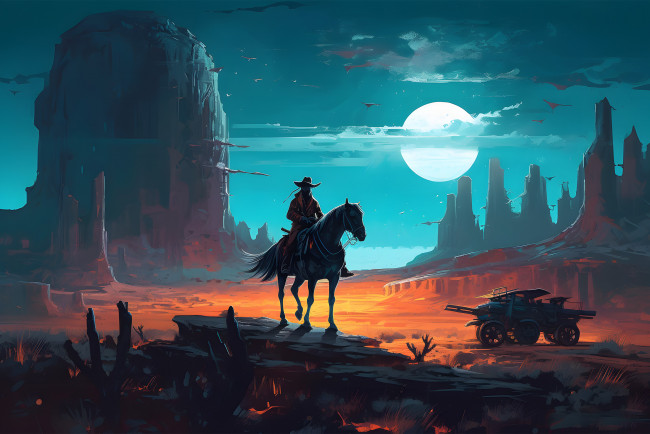 Обои картинки фото фэнтези, нежить, всадник