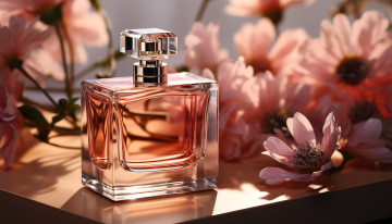 Картинка 3д+графика реализм+ realism флакон духи