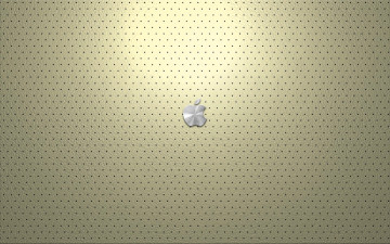 обоя компьютеры, apple, значок, яблоко, фон, точки