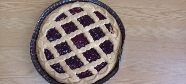 Обои картинки фото еда, пироги, вишнёвый, пирог