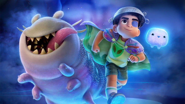 Обои картинки фото мультфильмы, elio