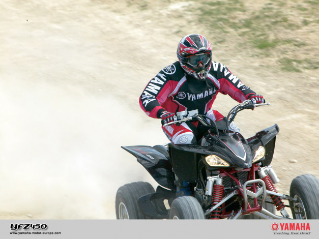 Обои картинки фото yfz450, мотоциклы, квадроциклы
