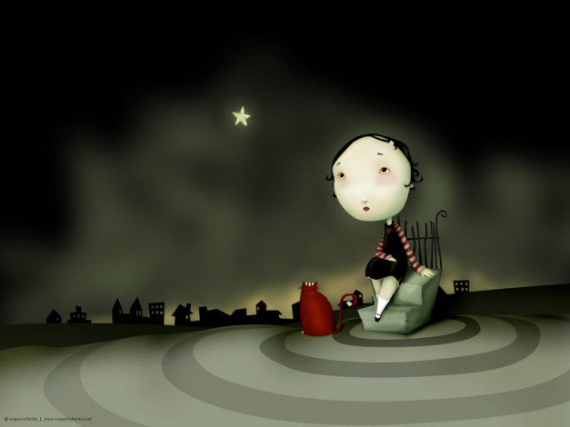 Обои картинки фото рисованные, люди