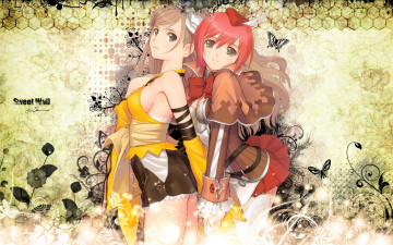 Картинка аниме shining tears wind