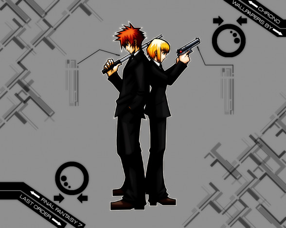 Обои картинки фото аниме, final, fantasy