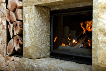 Картинка интерьер камины камин