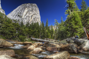 Картинка природа реки озера yosemite