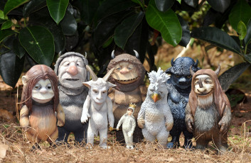 Картинка разное игрушки существа