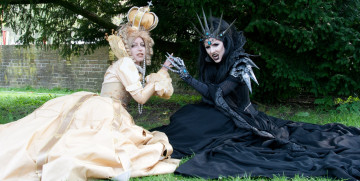 Картинка разное маски карнавальные костюмы злой добрый принцесса колдунья