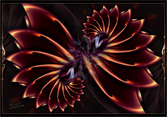 Картинка 3д графика fractal фракталы фрактал