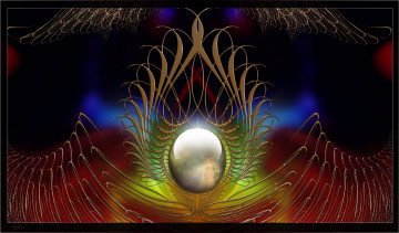 Картинка 3д графика fractal фракталы фрактал