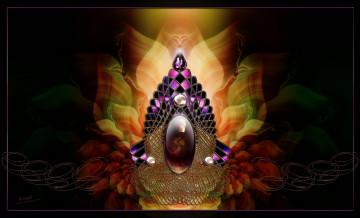 Картинка 3д графика fractal фракталы фрактал